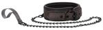 Ouch - Elegant Collar with Leash - Titanium Grey