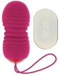 OHMAMA Vibro Ei mit Fernbedienung Vibro-Ei Pink 8 cm ⌀ 3,4 cm