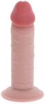 TOYJOY Deluxe Dual-Density Dildo extra dick Beige 20 cm