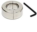 Rimba Edelstahl Ballstretcher mit Inbusschl&uuml;ssel Silber &Oslash; 3,5 cm