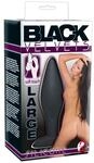 Black Velvets Large Plug Analplug Schwarz ⌀ 4 cm