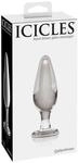 Icicles No. 26 Glasdildo Transparent 11 cm ⌀ 4 cm