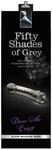 Fifty Shades of Grey Drive Me Crazy Glasdildo Transparent 19 cm