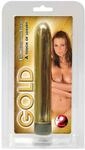 You2Toys Gold Vibrator Gold 17 cm ⌀ 2,5 cm