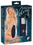 You2Toys Velvet Black Bullet Vibro-Ei Schwarz 6 cm ⌀ 2,5 cm