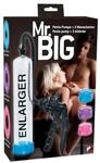 You2Toys Mr. Big Penispumpe Schwarz Transparent 32 cm ⌀ 6,6 cm