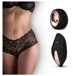 Pantyrebel Vibrating BoyShort Panty Vibrator Schwarz One Size