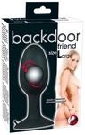 You2Toys Backdoor Friend Large Analplug Schwarz ⌀ 4,2 cm