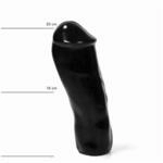 All Black AB47 Dildo Schwarz 20 cm