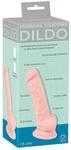 You2Toys Medical Silicone Dildo Beige 18 cm