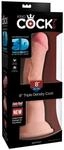 King Cock Triple Density Cock Dildo Beige 20,5 cm