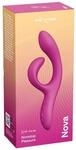 WE-VIBE Nova 2 Vibrator Lila 20,5 cm ⌀ 3,5 cm