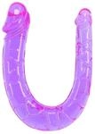 Seven Creations Twin Head Jelly Penis Dong Doppeldildo Lila 14,5 cm...