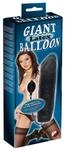 You2Toys Black Giant Aufblasbarer Dildo Schwarz 31,5 cm ⌀ 9,5 cm