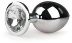 EasyToys Metal Butt Plug No. 2 Analplug Silber ⌀ 3,2 cm