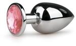 EasyToys Metal Butt Plug No. 6 Analplug Silber ⌀ 3,8 cm