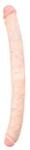 EasyToys Double Dildo Doppeldildo Beige 50 cm &oslash; 5 cm