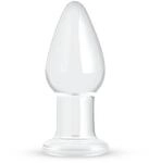 Gildo Clear Glass Buttplug Medium Analplug Transparent ⌀ 3,9 cm
