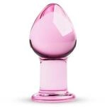 Gildo Pink Glass Buttplug Medium Analplug Pink ⌀ 4,3 cm