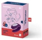 Satisfyer Double Joy Vibrator Lila