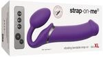 Strap-On-Me Vibrating Bendable Strap-On XL Lila 15,8 cm ⌀ 4,5 cm