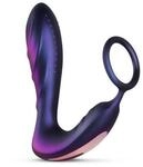 Hueman Black Hole Anal Vibrator With Cockring