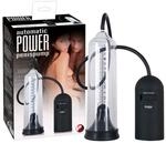 You2Toys Automatic Power Penispumpe Transparent Schwarz 22 cm ⌀ 5,5 cm