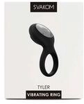 Svakom Tyler Black Vibro-Penisring Schwarz ⌀ 3 cm
