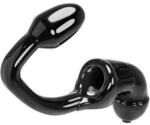 Oxballs TAILPIPE Cock Cage Anal Lock Black