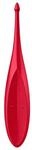 Satisfyer Twirling Fun Tip Vibrator Rot 17,6 cm