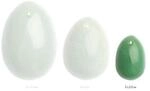La Gemmes Yoni Egg Jade Small Liebeskugeln Gr&uuml;n ⌀ 2,5 cm