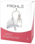 Fr&ouml;hle VP003 Solo Extreme Professional Vaginapumpe Transparent ⌀...