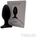 Lovense Hush 2 Butt Plug Large Bluetooth Schwarz ⌀ 5,7 cm