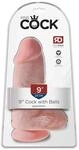 King Cock Chubby Dildo Beige 22,9 cm