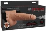 Fetish Fantasy Strap-on Squirting Strap-On Beige 18,5 cm ⌀ 4,8 cm...