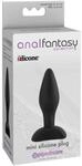 Pipedream Anal Fantasy mini silicone plug Analplug Schwarz ⌀ 2,5 cm