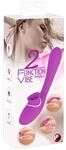 You2Toys Bendable Vibe Vibrator mit Klitorisstimulation Lila 22,3...