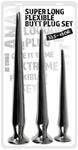 You2Toys Super Long Anal Plug Set Schwarz 3 Teilig