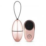 Rosy Gold New Vibrating Egg Vibro-Ei Gold 7 cm ⌀ 3,4 cm