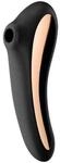 Satisfyer Dual Kiss Druckwellen Vibrator Schwarz