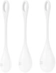 Satisfyer Yoni Power 1 Liebeskegel Wei&szlig; ⌀ 3 cm