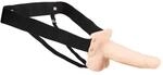 You2Toys Vibrating Strap-On Sleeve Beige 17,5 cm ⌀ 4,7 cm Taille 82 cm