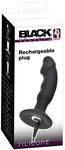 Black Velvets Rechargeable Plug Analplug Schwarz ⌀ 3,2 cm