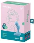 Satisfyer Deep Diver Connect App Analvibrator Blau ⌀ 3,5 cm