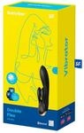 Satisfyer Double Flex Black Rabbit Vibrator Schwarz
