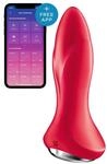 Satisfyer Rotator Plug 1+ Red Analvibrator Rot ⌀ 3,8 cm
