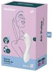 Satisfyer Curvy Trinity 5+ White Druckwellen Vibrator Wei&szlig;