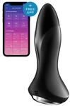 Satisfyer Rotator Plug 1+ Black Analvibrator Schwarz ⌀ 3,8 cm