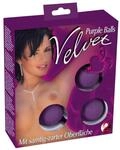 You2Toys Velvet Purple Balls Liebeskugeln Lila ⌀ 3,5 cm