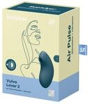 Satisfyer Vulva Lover 2 Druckwellen Vibrator Blau 11,9 cm